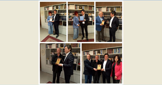 المكاري كرّم كريستيان ونعمت أوسي والفنان الراحل خضير: على الإعلاميين الجدد استكمال مسيرة الرعيل السابق