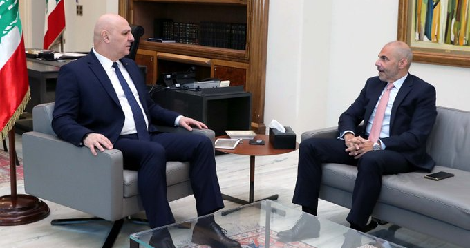(*) الرئيس عون استقبل المدير العام لكازينو لبنان
