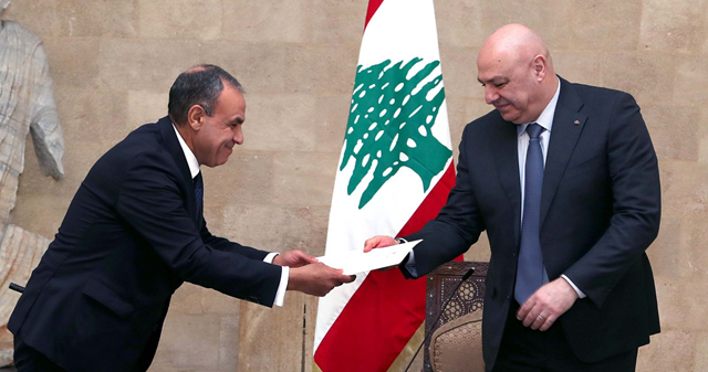 (إضافة) الرئيس عون تسلم من عبد المعطي رسالة دعم من السيسي ودعوة لزيارة مصر