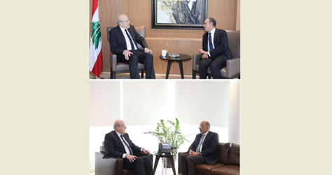 ميقاتي استقبل وزير خارجية مصر ناقلا تقدير السيسي ومدبولي لجهوده : أنا على يقين ان الحكومة ستتشكل سريعا للقيام بمهامها