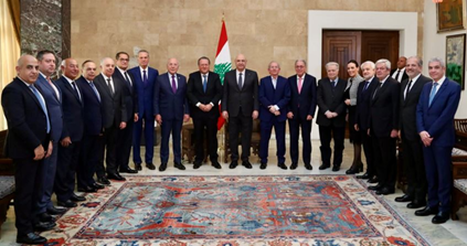 الهيئات الإقتصادية تشيد بنتائج إجتماعها مع الرئيس عون: نتطلع لبدء مرحلة جديدة لبناء مستقبل واعد ومشرق يليق بلبنان واللبنانيين