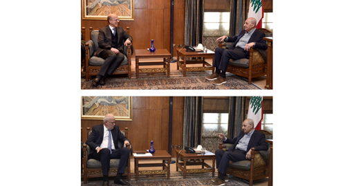 بري بحث مع وزيري العدل والتنمية الادارية المستجدات وديع الخازن :المرحلة الحساسة تتطلب تكاتف الجميع