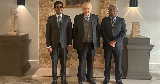 سلامة عرض والسفير الهندي في تطوير التعاون بين البلدين