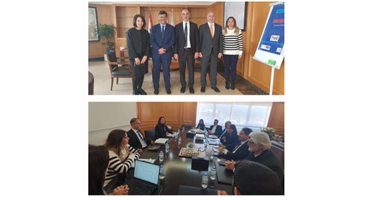 رسامني استقبل وفدين من القطاع الخاص اللبناني ومؤسسة التمويل الدولية لمنطقة الشرق الأوسط وشمال افريقيا