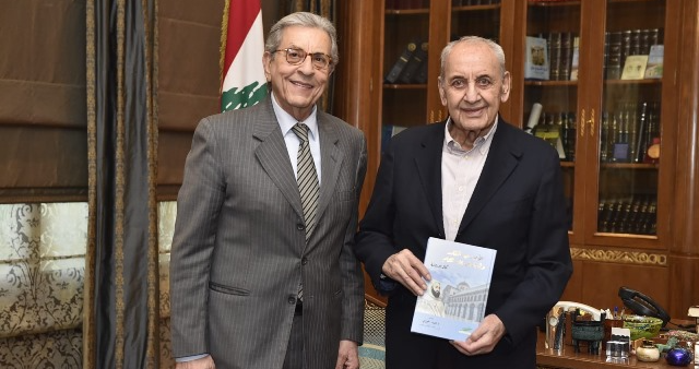 بري إستقبل السفير الجزائري وفهمي وبحث معهما في الاوضاع العامة