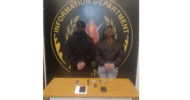 قوى الامن: شعبة المعلومات توقف بالجرم المشهود شخصين يروّجان المخدّرات ويقومان بتسهيل أعمال الدعارة