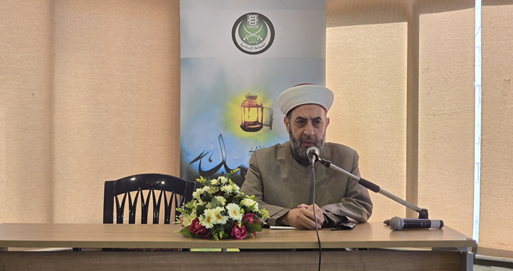 محاضرة رمضانية في شحيم تحت عنوان "فقه المال من الوجهة التعبدية والاجتماعية"