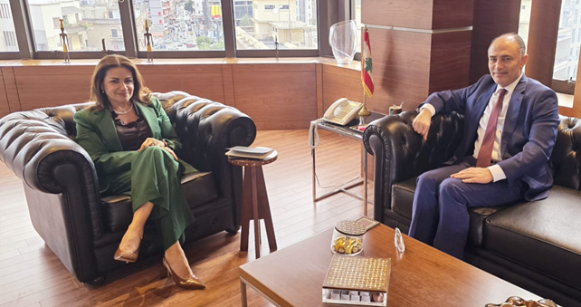 وزيرة الشؤون عرضت مع سفير تونس سبل تعزيز التعاون