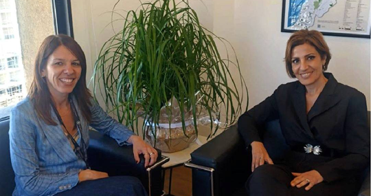 وزيرة البيئة تناقش مع شركاء دوليين مشاريع تعالج تحديات ملحة