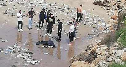 جثة مجهولة عند شاطئ عين البرج في المنية