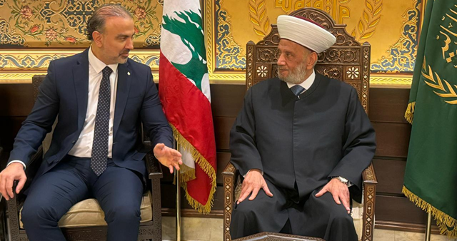 دريان اطلع من قنصل لبنان في باناما على اوضاع الجالية اللبنانية