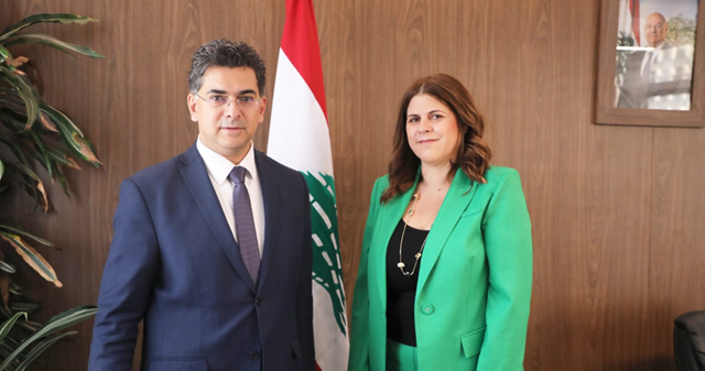 مرقص استقبل الإعلامية حمزة لمناسبة فوزها بجائزة دولية