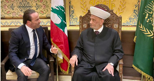 دريان استقبل رئيس جمعية التنمية التربوية الخيرية في الضنية