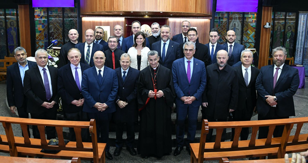 الراعي ترأس الذبيحة الإلهية في كنيسة سيدة لورد في حريصا في ختام رياضة الصوم