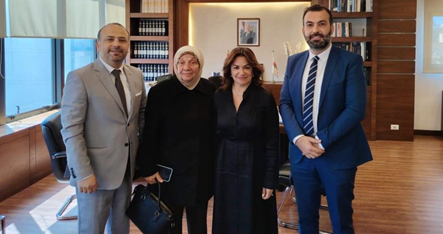 السيد استقبلت وفدا من "الجمعية اللبنانية للتعايش والإنماء"