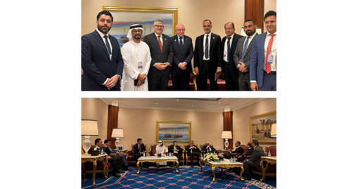 رسامني يجتمع مع رئيس والامين العام ل "الإيكاو" في الدوحة لبحث دعم قطاع الطيران المدني