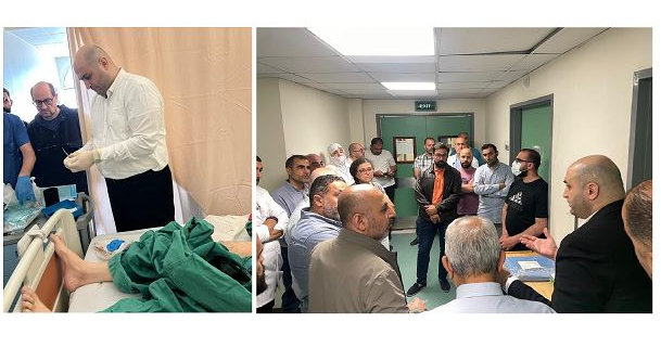 ناصر الدين في مستشفى الحريري: توفير أي خدمة مستطاعة