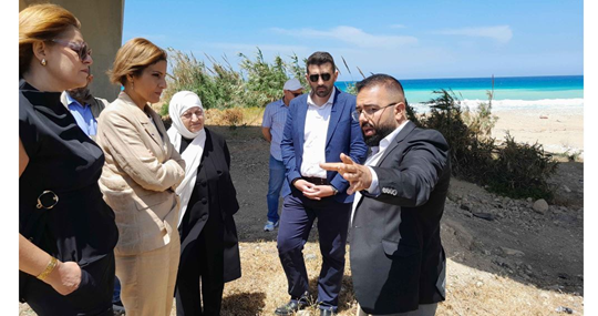 وزيرة البيئة تفقدت برفقة الحريري "المشروع البيئي النموذجي" عند مصب الأولي وقدمت توصيات داعمة له