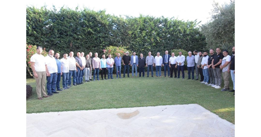 وفد من "التقدمي" جال على بلديات "الاقليم" مهنئا بفوزهم بالإنتخابات