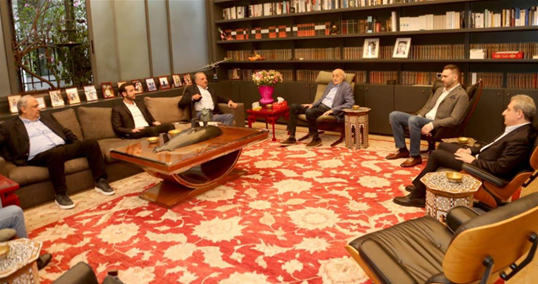 جنبلاط عرض مع أرسلان الأوضاع في السويداء وسبل حماية الاستقرار في لبنان