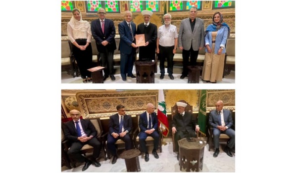 المفتي دريان التقى وفدي " لقاء نهضة لبنان " و"حركة التغيير" وهنأ بعيد الجيش: نُقدّر تضحيات المؤسسة العسكرية في مواجهة العدو والإرهاب وحماية الوطن