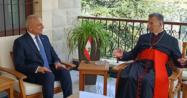 الراعي عرض مع سفير العراق للعلاقات والتقى شمس الدين وازعور