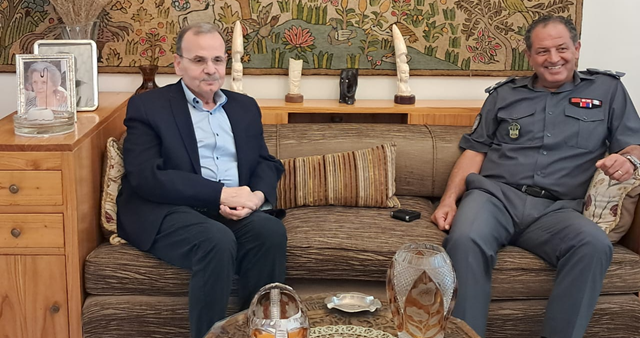 البزري عرض الأوضاع الأمنية مع قائد منطقة الجنوب الاقليمية في قوى الامن