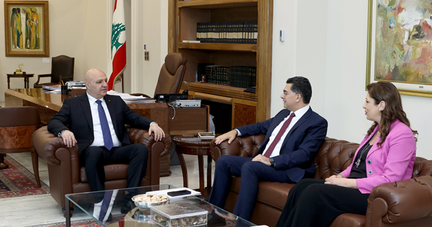 رئيس الجمهورية عرض مع مرقص وندّاف أوضاع "تلفزيون لبنان"