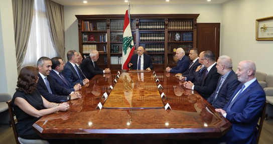الرئيس عون ترأس اجتماعا قضائيا ضم المدعين العامين الجدد واستقبل هاني ورسامني وشهيب ووقع 3 قوانين: لبنان في أمس الحاجة لعدالة حقيقية