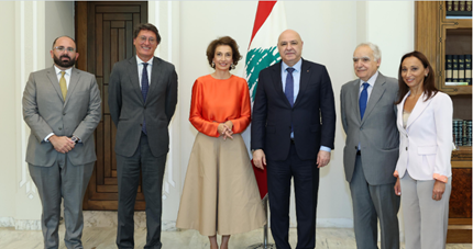 الرئيس عون أكد للمديرة العامة للاونيسكو التزام لبنان بالعمل مع المنظمة لحماية التراث الثقافي