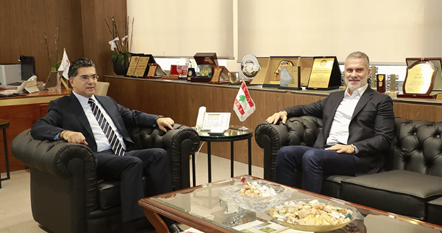 مرقص ناقش ونصار شؤونا عامة ومشاريع مبتكرة للشباب واستقبل الكعكي